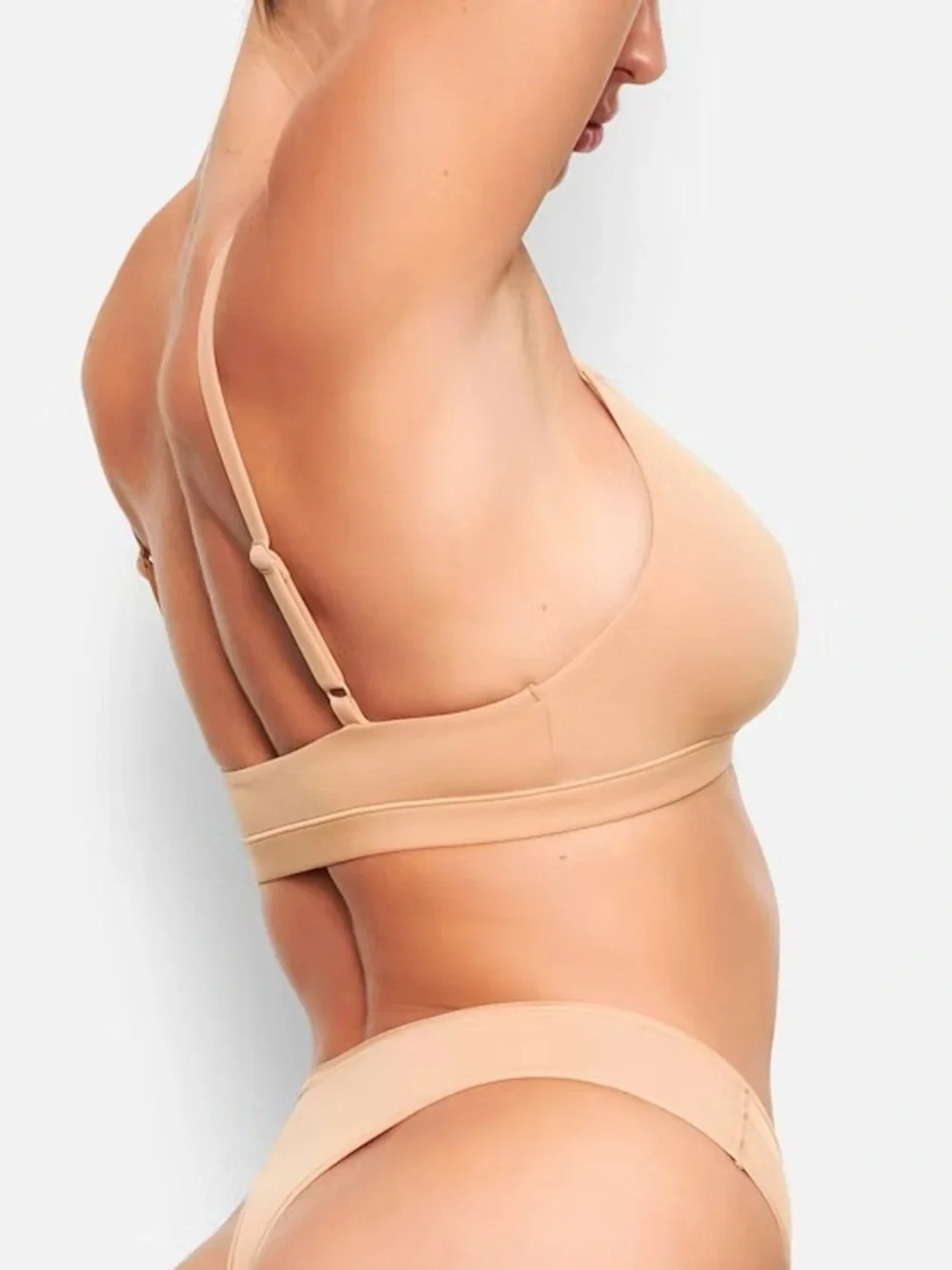 Skims -  Clay Triangle Bralette - Picture 5 of 5